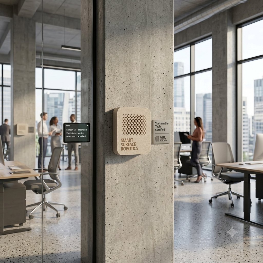 Environmental Sentinel sensor deployed in a commercial office setting